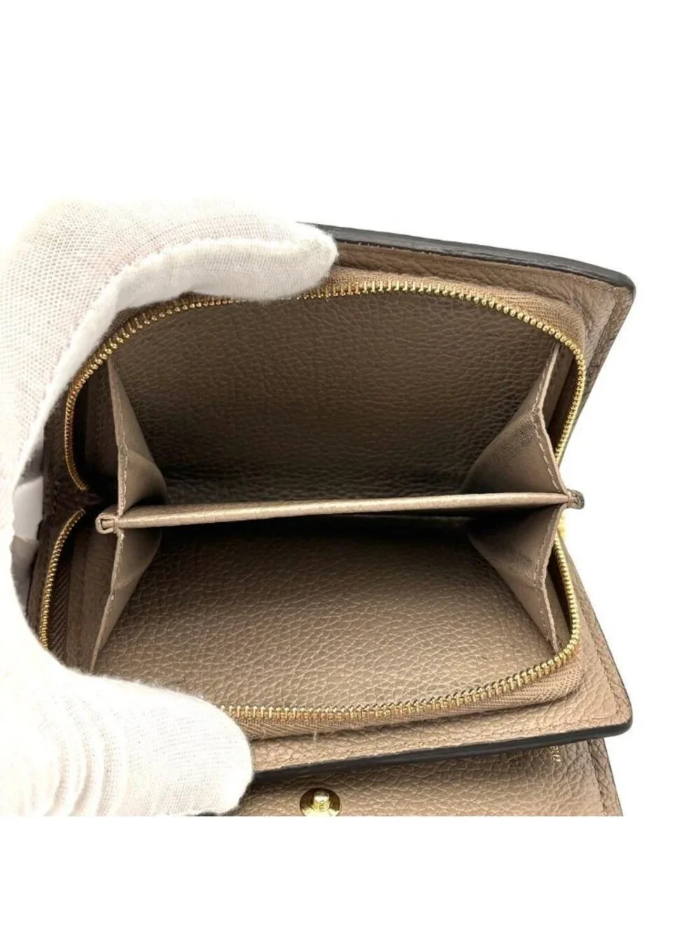 Louis Vuitton Wallet Empreinte Portefeuille Clair Beige